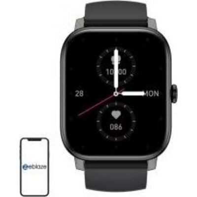 Zeblaze Btalk Pro Bluetooth GPS NFC 1,91" Schwarz Einheitsgröße Pulsmesser Schlaf Zeblaze Btalk Pro Bluetooth GPS NFC 1,91" Schwarz Einheitsgröße Pulsmesser Schlaf