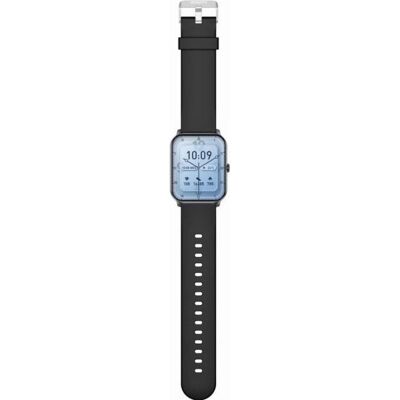 Gravity GT36-5 Bluetooth 1,85" Schwarz Silikonarmband Schwarz IP68 Blutdruckmesser Gravity GT36-5 Bluetooth 1,85" Schwarz Silikonarmband Schwarz IP68 Blutdruckmesser
