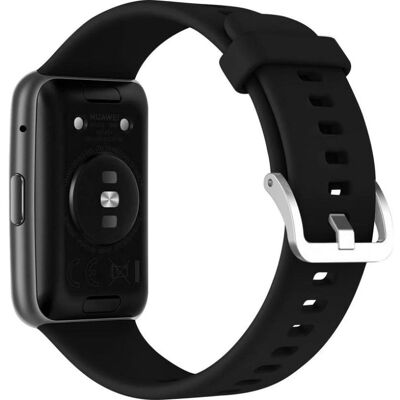 Sportarmband Avizar für Huawei Watch Fit 2 Silikon Schwarz 20 mm Sportarmband Avizar für Huawei Watch Fit 2 Silikon Schwarz 20 mm