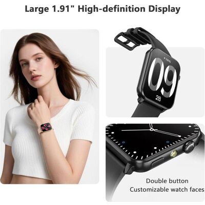 Blackview R30max Bluetooth 5.2 1,91'' TFT Lila S/M Smartwatch Blackview R30max Bluetooth 5.2 1,91'' TFT Lila S/M Smartwatch