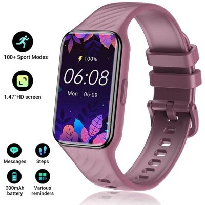 Blackview R10 Bluetooth 1,47'' Lila Silikon Armband S/M Sport Smartwatch Blackview R10 Bluetooth 1,47'' Lila Silikon Armband S/M Sport Smartwatch
