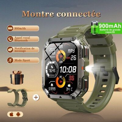 Blackview W70pro Bluetooth 1,8mm Grün S/M Robuste Militär-Smartwatch Blackview W70pro Bluetooth 1,8mm Grün S/M Robuste Militär-Smartwatch