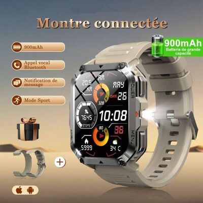 Blackview W70pro Bluetooth 1,8mm Khaki S/M Outdoor Robuste Smartwatch Blackview W70pro Bluetooth 1,8mm Khaki S/M Outdoor Robuste Smartwatch