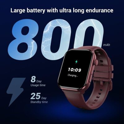 Blackview Smart Watch Bluetooth 1,96'' AMOLED Lila Wasserdicht Blackview Smart Watch Bluetooth 1,96'' AMOLED Lila Wasserdicht