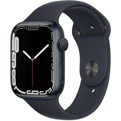 Apple Watch Series 7 GPS NFC 45mm OLED Schwarz Wasserdicht IP6X SpO2 Pulsmesser Apple Watch Series 7 GPS NFC 45mm OLED Schwarz Wasserdicht IP6X SpO2 Pulsmesser