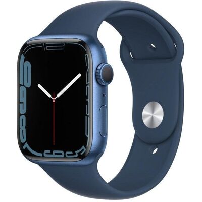 Apple Watch Series 7 GPS NFC 45mm OLED Blau Wasserdicht IP6X SpO2 Pulsmesser Apple Watch Series 7 GPS NFC 45mm OLED Blau Wasserdicht IP6X SpO2 Pulsmesser