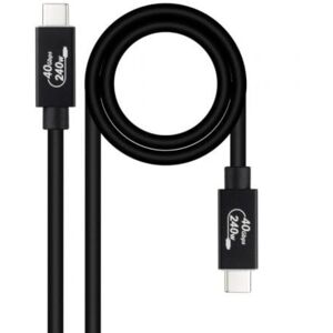 Kabel USB4 Nanocable Gen 3x2 40Gbps 240W USB-C 1 m Kabel USB4 Nanocable Gen 3x2 40Gbps 240W USB-C 1 m Kabel USB4 Nanocable Gen 3x2 40Gbps 240W USB-C 1 m Kabel USB4 Nanocable Gen 3x2 40Gbps 240W USB-C 1 m