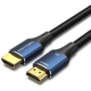 HDMI Kabel Vention 2.1 8K 1,5m Blau High-Speed HDMI Kabel HDMI Kabel HDMI Kabel Vention 2.1 8K 1,5m Blau High-Speed HDMI Kabel HDMI Kabel