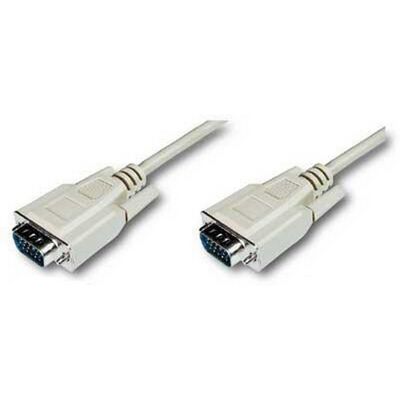 Digitus AK-310103-018-E VGA-Kabel 1,8 m VGA (D-Sub) Beige Digitus AK-310103-018-E VGA-Kabel 1,8 m VGA (D-Sub) Beige