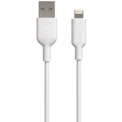 Muvit für Change USB-auf-Lightning-Kabel MFI 2,4 A 20 cm, weiß Muvit für Change USB-auf-Lightning-Kabel MFI 2,4 A 20 cm, weiß