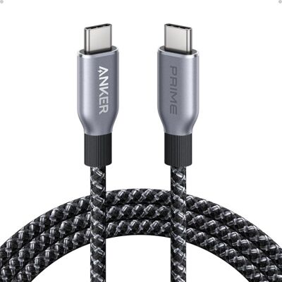 Anker Prime USB C zu USB C Kabel - Upcycled-Braided - 240W - 3ft Anker Prime USB C zu USB C Kabel - Upcycled-Braided - 240W - 3ft