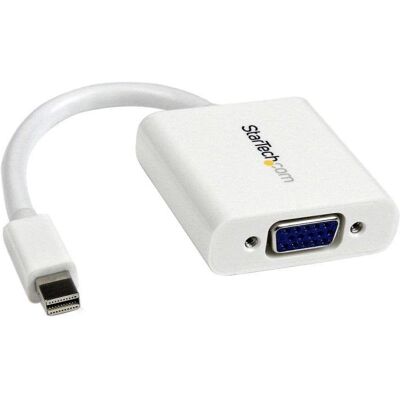 Adapter StarTech Mini DisplayPort auf VGA Aktiv Weiß 0,13 m 1920x1200 Adapter StarTech Mini DisplayPort auf VGA Aktiv Weiß 0,13 m 1920x1200