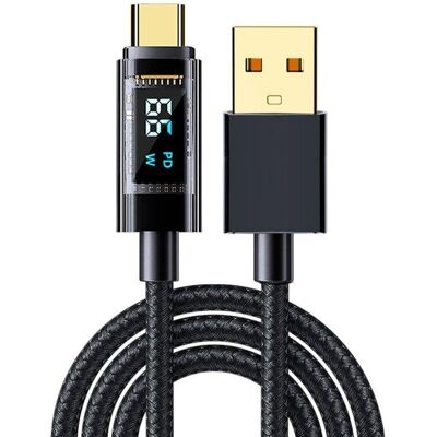 dam-electronics USB 2.0 zu USB-C Kabel Dam Electronics 66W 6A Schnellladung LED 2m dam-electronics USB 2.0 zu USB-C Kabel Dam Electronics 66W 6A Schnellladung LED 2m