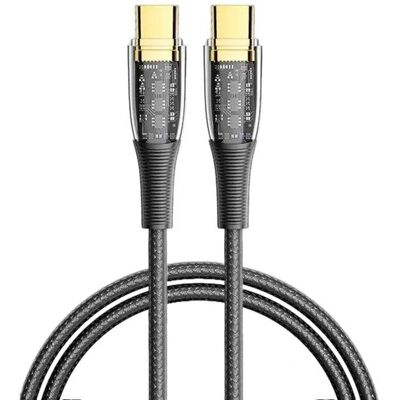 dam-electronics USB-C Kabel Dam Electronics PD100W 1,2m LED 4,0mm dam-electronics USB-C Kabel Dam Electronics PD100W 1,2m LED 4,0mm