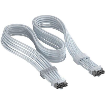 Kabel CORSAIR ThermalProtect PCIe 5.1 600W 12V-2x6 - Weiß Kabel CORSAIR ThermalProtect PCIe 5.1 600W 12V-2x6 - Weiß