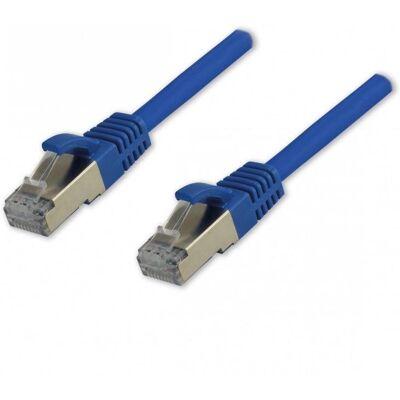 Netzwerkkabel MCL Cat8.1 S/FTP 2 m blau RJ-45 bis RJ-45 Netzwerkkabel MCL Cat8.1 S/FTP 2 m blau RJ-45 bis RJ-45
