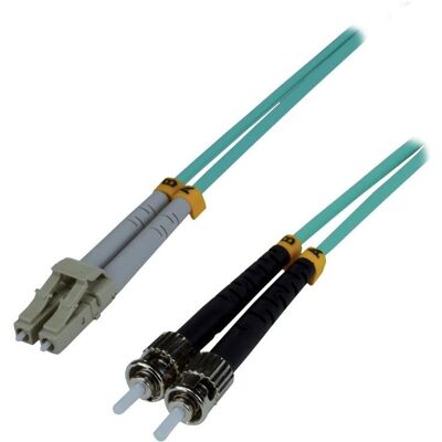 MCL 15 m LC/ST OM3 Duplex Multimode Glasfaserkabel MCL 15 m LC/ST OM3 Duplex Multimode Glasfaserkabel