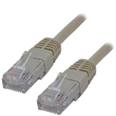 Netzwerkkabel MCL Cat5E U/UTP 1 m Grau RJ-45 Netzwerkkabel MCL Cat5E U/UTP 1 m Grau RJ-45