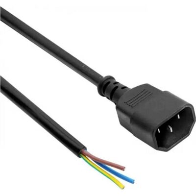 Interner Stromkabel Akyga AK-OT-09C Kupfer 1,8 m schwarz Interner Stromkabel Akyga AK-OT-09C Kupfer 1,8 m schwarz