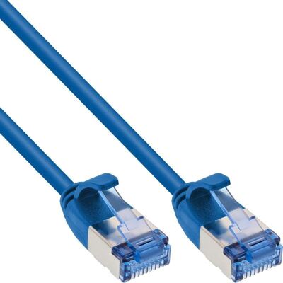 Netzwerkkabel InLine 71933B Slim Cat6A U/FTP 0,3 m Blau Netzwerkkabel InLine 71933B Slim Cat6A U/FTP 0,3 m Blau