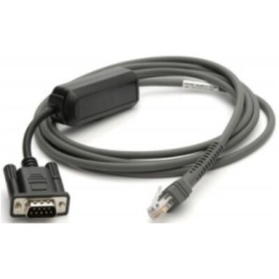 Zebra Seriell Kabel DB9 auf RJ-45 2,13 m Schwarz Zebra Seriell Kabel DB9 auf RJ-45 2,13 m Schwarz