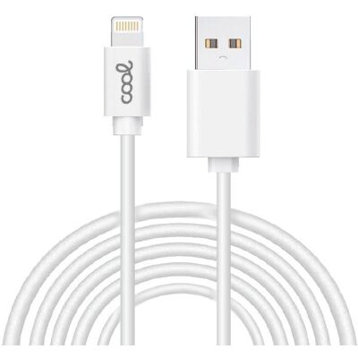 Cool USB Lightning Kabel - 3m Weiß für iPhone/iPad Cool USB Lightning Kabel - 3m Weiß für iPhone/iPad