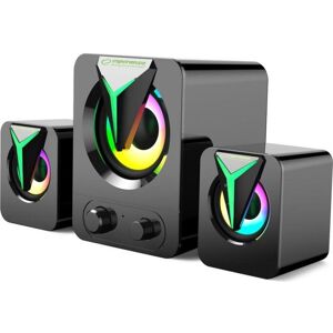 Lautsprecher Esperanza PC 2.1 USB 10W mit RGB-LED und Lautstärkeregelung Lautsprecher Esperanza PC 2.1 USB 10W mit RGB-LED und Lautstärkeregelung