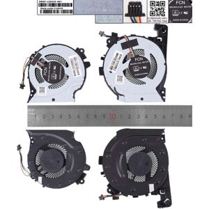 portatilmovil CPU- und GPU-Lüfter für HP Pavilion 15-cx 15-cx0060tx Tpn-c133 Dc28000garc Laptop portatilmovil CPU- und GPU-Lüfter für HP Pavilion 15-cx 15-cx0060tx Tpn-c133 Dc28000garc Laptop