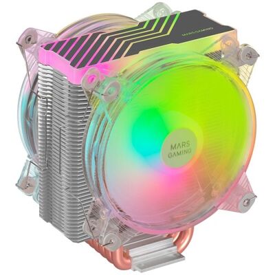 mars-gaming Mars Gaming MCPU66 Dreifach-ARGB-CPU-Lüfter, 120 mm mars-gaming Mars Gaming MCPU66 Dreifach-ARGB-CPU-Lüfter, 120 mm