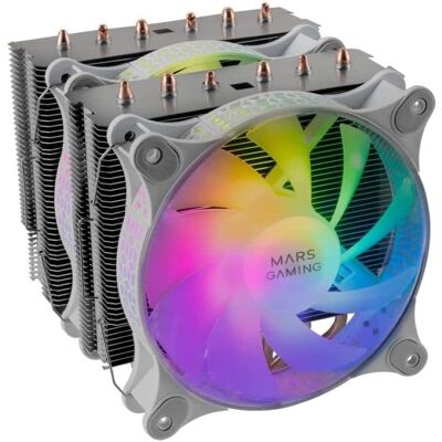 mars-gaming Mars Gaming MCPU-XT ARGB Doppel-CPU-Lüfter 120 mm weiß mars-gaming Mars Gaming MCPU-XT ARGB Doppel-CPU-Lüfter 120 mm weiß