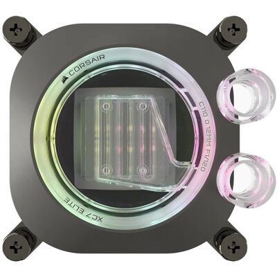 Corsair iCUE LINK XC7 RGB ELITE CPU-Flüssigkeitskühlblock – Stealth Gray Corsair iCUE LINK XC7 RGB ELITE CPU-Flüssigkeitskühlblock – Stealth Gray