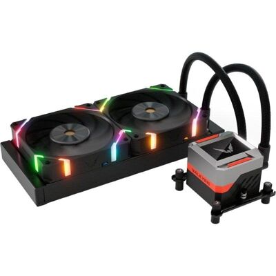 Valkyrie Syn 240 Flüssigkeitskühlung 2 Lüfter 240mm ARGB LCD Leistungsstark Valkyrie Syn 240 Flüssigkeitskühlung 2 Lüfter 240mm ARGB LCD Leistungsstark