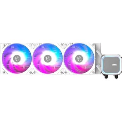 Flüssigkeitskühlung MSI MAG CORELIQUID A13 360mm 3 Lüfter RGB Weiß Flüssigkeitskühlung MSI MAG CORELIQUID A13 360mm 3 Lüfter RGB Weiß