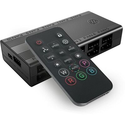 mars-gaming Mars Gaming MF-HUB 10xPWM 10xARGB Fernbedienung ARGB-Synchronisierungs-Hub mars-gaming Mars Gaming MF-HUB 10xPWM 10xARGB Fernbedienung ARGB-Synchronisierungs-Hub