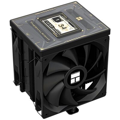 Thermalright Luftkühlung Sockel LGA1851/1700/AM5 120mm Burst Assassin 120 Vision SCHWARZES IPS-Display Thermalright Luftkühlung Sockel LGA1851/1700/AM5 120mm Burst Assassin 120 Vision SCHWARZES IPS-Display