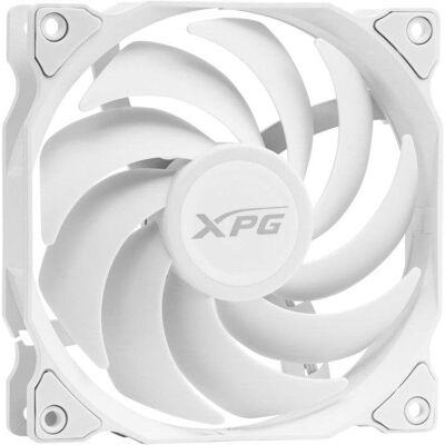 Ventilador suplementario XPG VENTO 120mm 1200RPM Blanco 23dB Rifle Bearing Ventilador suplementario XPG VENTO 120mm 1200RPM Blanco 23dB Rifle Bearing