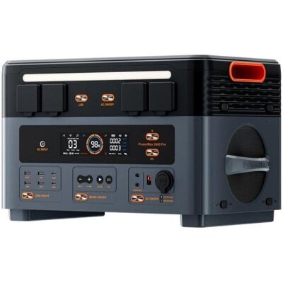 Energie-Station OSCAL PowerMax 2400 Pro 2400W 8 Ladearten 5 LED-Modi Li-ion 4 Lüfter Schutzsysteme Energie-Station OSCAL PowerMax 2400 Pro 2400W 8 Ladearten 5 LED-Modi Li-ion 4 Lüfter Schutzsysteme