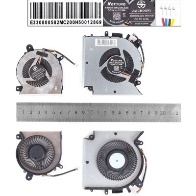 portatilmovil Laptop-Lüfter für Msi Gf66 Gl66 Ms-1581 N459 N460 portatilmovil Laptop-Lüfter für Msi Gf66 Gl66 Ms-1581 N459 N460