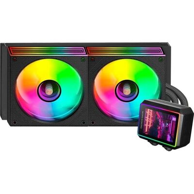 mars-gaming Refrigeración Líquida Mars Gaming ML-VISIONII240 240mm 2 Lüfter ARGB IPS mars-gaming Refrigeración Líquida Mars Gaming ML-VISIONII240 240mm 2 Lüfter ARGB IPS
