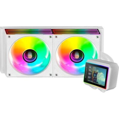 mars-gaming Refrigeración Líquida Mars Gaming ML-VISIONII240 240mm 2 Lüfter ARGB Weiß mars-gaming Refrigeración Líquida Mars Gaming ML-VISIONII240 240mm 2 Lüfter ARGB Weiß