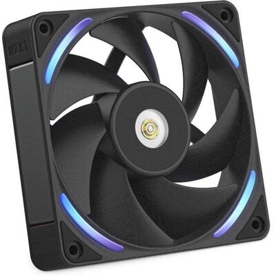 Ventilador suplementario NZXT F120X 120mm 3100RPM PWM RGB Fluid Dynamic Bearing Ventilador suplementario NZXT F120X 120mm 3100RPM PWM RGB Fluid Dynamic Bearing