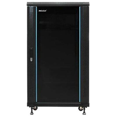 Rackschrank Phasak PHO 6832 32U 600x800 Glas Tür Regalleisten Lüfter Rollen Rackschrank Phasak PHO 6832 32U 600x800 Glas Tür Regalleisten Lüfter Rollen