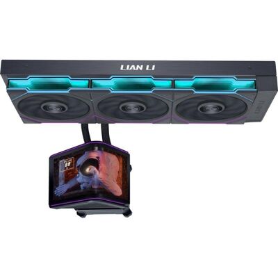 Wasserkühlung Lian-Li HydroShift II OLED 360mm 1 Lüfter Schwarz Wasserkühlung Lian-Li HydroShift II OLED 360mm 1 Lüfter Schwarz