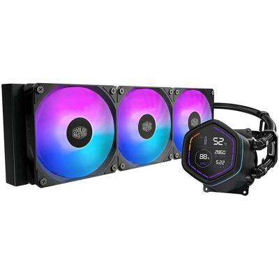 cooler-master Refrigeración Líquida Cooler Master MLX-D36M-A18PA-RD 360mm 3 Lüfter ARGB Digitales Display cooler-master Refrigeración Líquida Cooler Master MLX-D36M-A18PA-RD 360mm 3 Lüfter ARGB Digitales Display