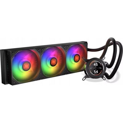 Flüssigkeitskühlung Krux HydroGlance 360 LCD 360mm 3 Lüfter ARGB LCD Flüssigkeitskühlung Krux HydroGlance 360 LCD 360mm 3 Lüfter ARGB LCD