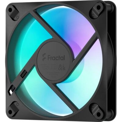 Kühlung Luft Fractal 120 mm Dynamic 3 PWM RGB 2200 RPM Leise Kühlung Luft Fractal 120 mm Dynamic 3 PWM RGB 2200 RPM Leise