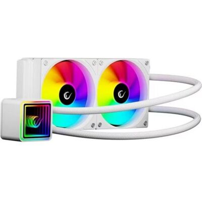 Rampage Infinite Flüssigkeitskühlung V240 ARGB 240mm 2 Lüfter integrierter Temperatursensor Rampage Infinite Flüssigkeitskühlung V240 ARGB 240mm 2 Lüfter integrierter Temperatursensor