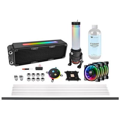 Thermaltake Pacific M360 Plus D5 Hardtube-Wasserkühlungsset Thermaltake Pacific M360 Plus D5 Hardtube-Wasserkühlungsset