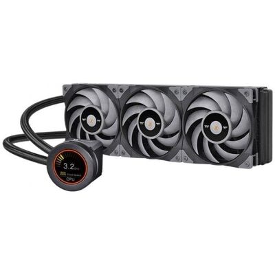 Flüssigkeitskühlung Thermaltake TOUGHLIQUID Ultra 360 395mm 3 Lüfter LCD Flüssigkeitskühlung Thermaltake TOUGHLIQUID Ultra 360 395mm 3 Lüfter LCD