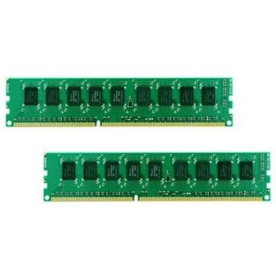 Arbeitsspeicher RAM Synology DDR3 16GB 2x8GB 1600MHz CL11 ECC 240-pin DIMM Grün Arbeitsspeicher RAM Synology DDR3 16GB 2x8GB 1600MHz CL11 ECC 240-pin DIMM Grün
